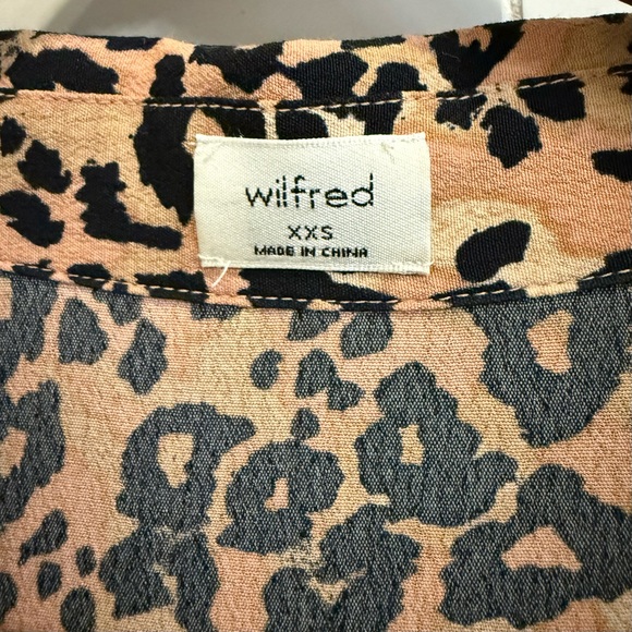 Aritzia leopard print shirt dress, XXS - Picture 6 of 9